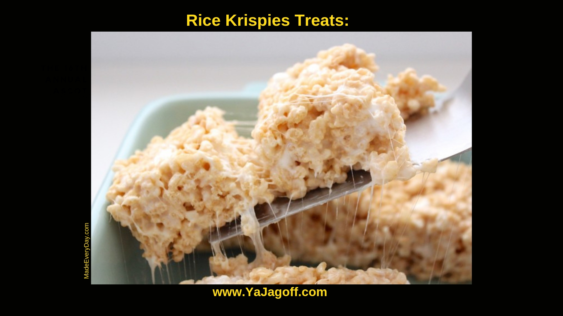 rice krispy treat recipe