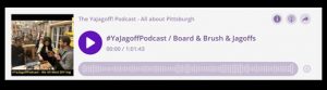 YaJagoff Podcast Player Bar