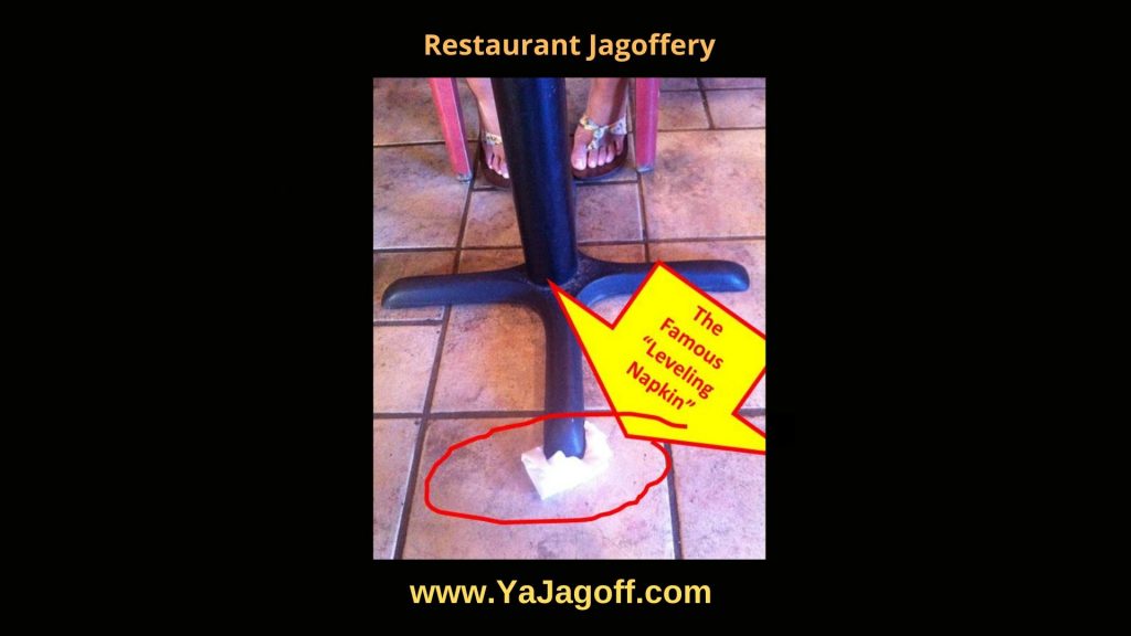 YaJagoff Podcast and Blog Napkins