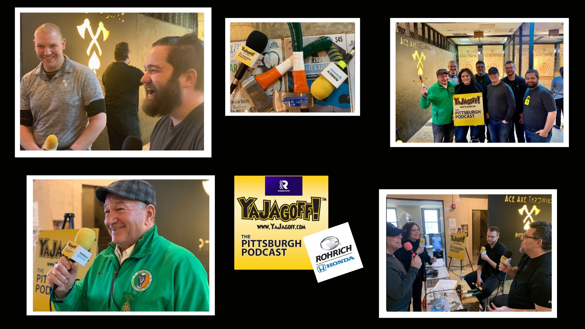 YaJagoff Podcast Collage