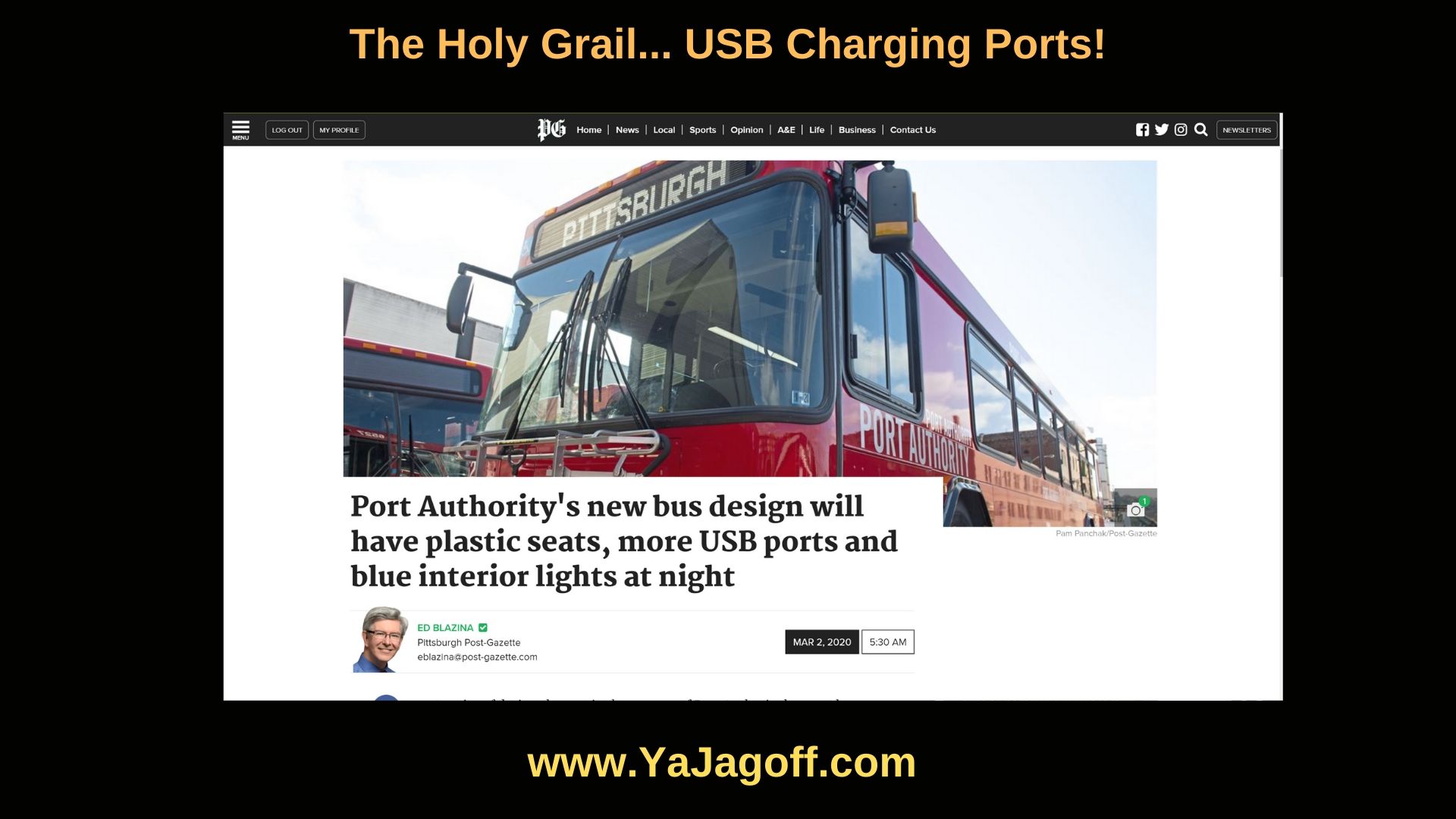 Port Authority YaJAgoff Podcast