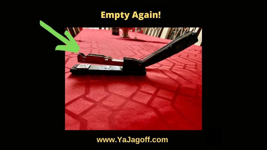 YaJagoff Podcast Stapler Jagoffs at Work