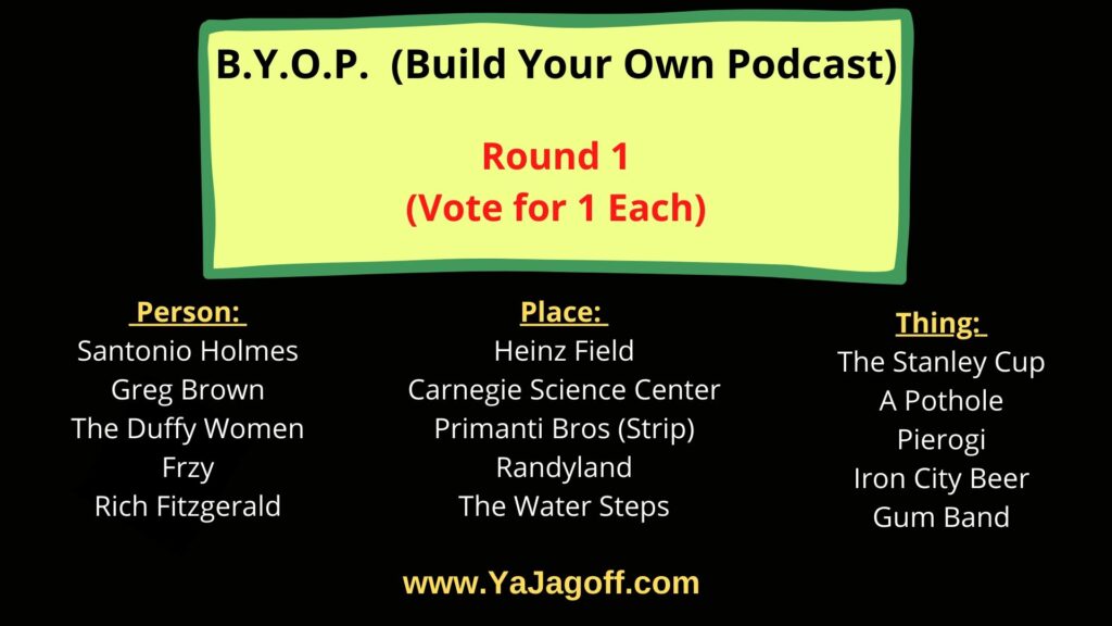 Build Your Own Podcast Round1