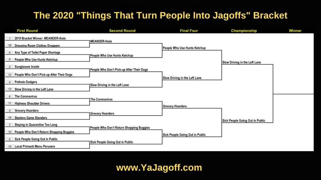 YaJagoff March Madness Final Four
