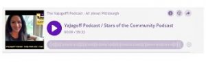 YaJagoff Podcast Player Bar