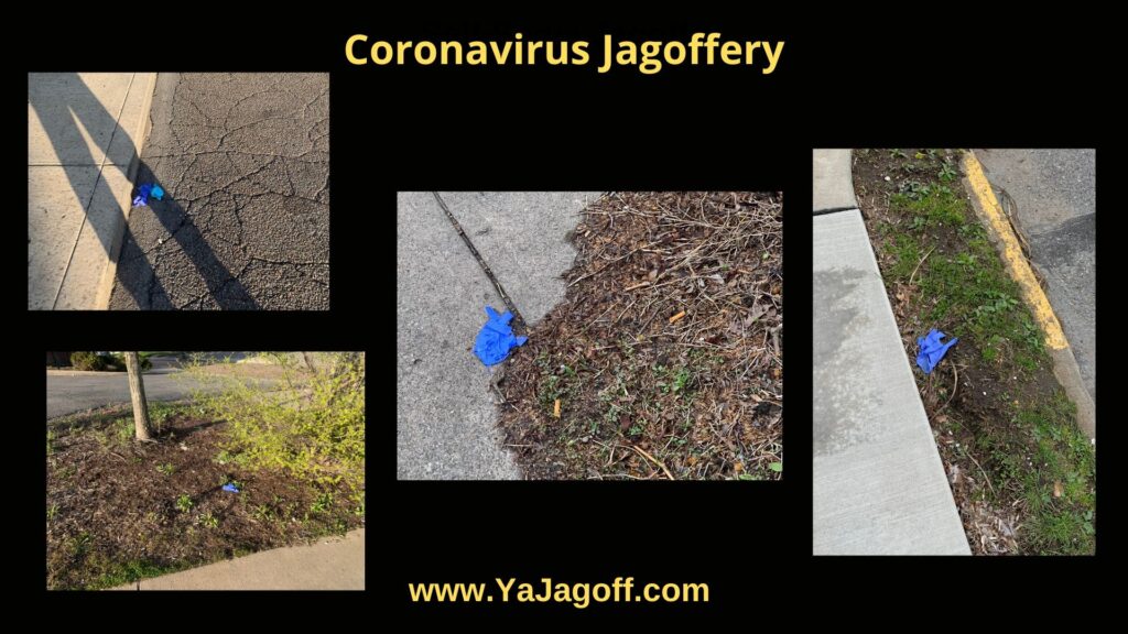 Coronavirus gloves Jagoffs