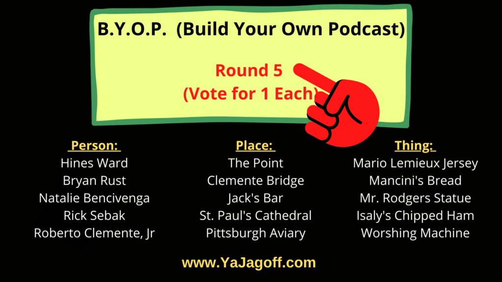 YaJagoff Podcast Build Your Own Podcast