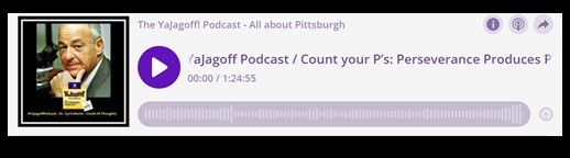 Player Bar for YaJagoff Podcast