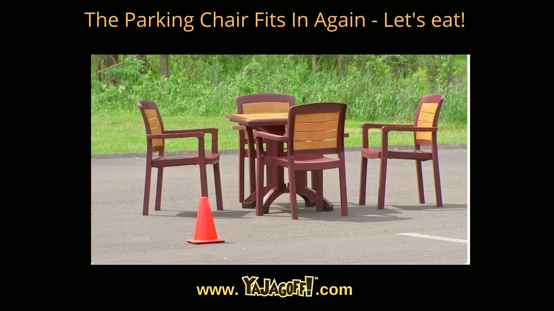 YaJagoff Podcast Parking Chair Dining