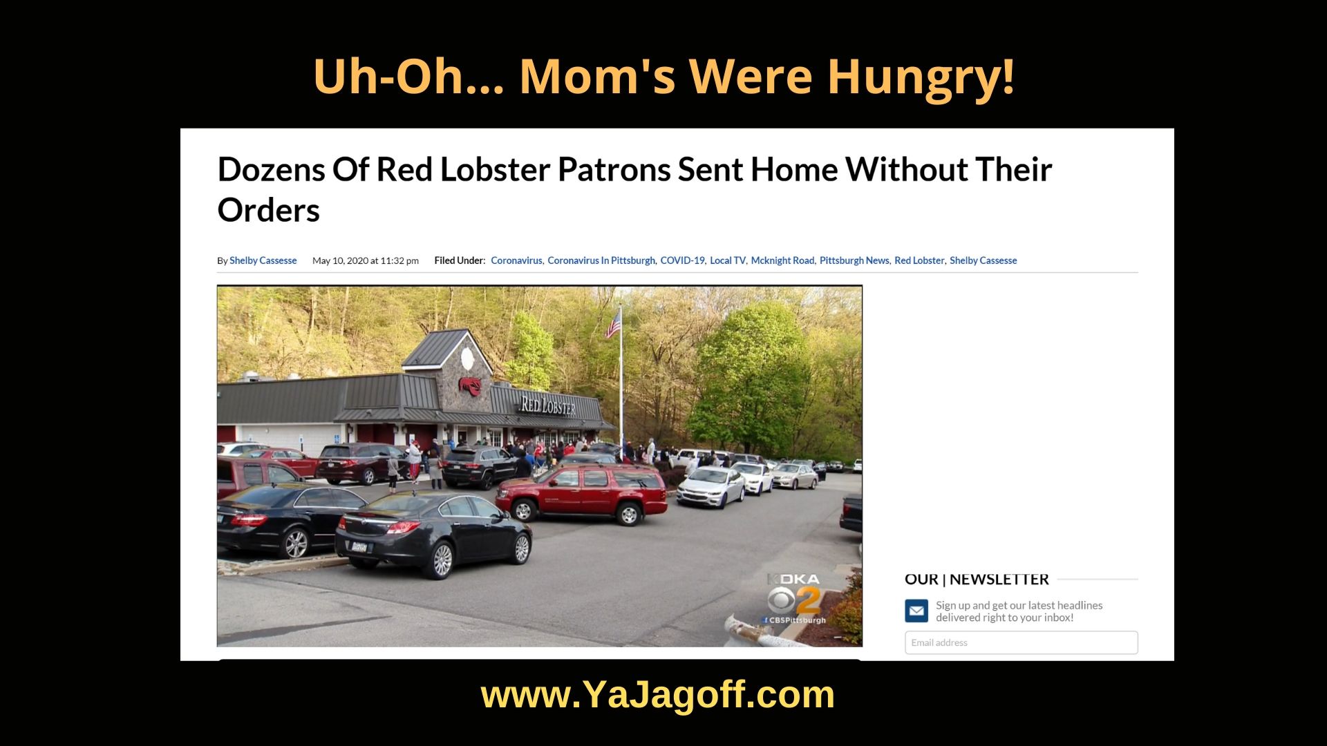 YaJagoff Blog Red Lobster