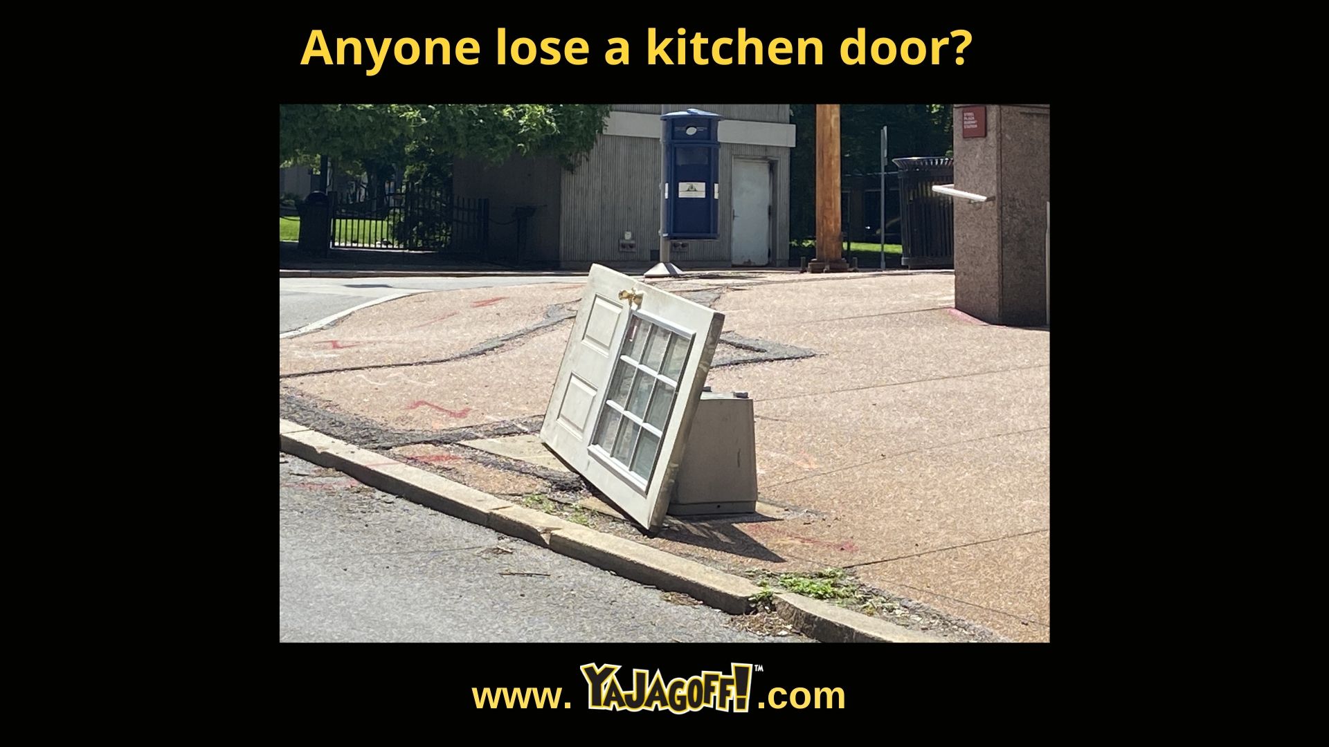 Pittsburgh Podcast Door in Street