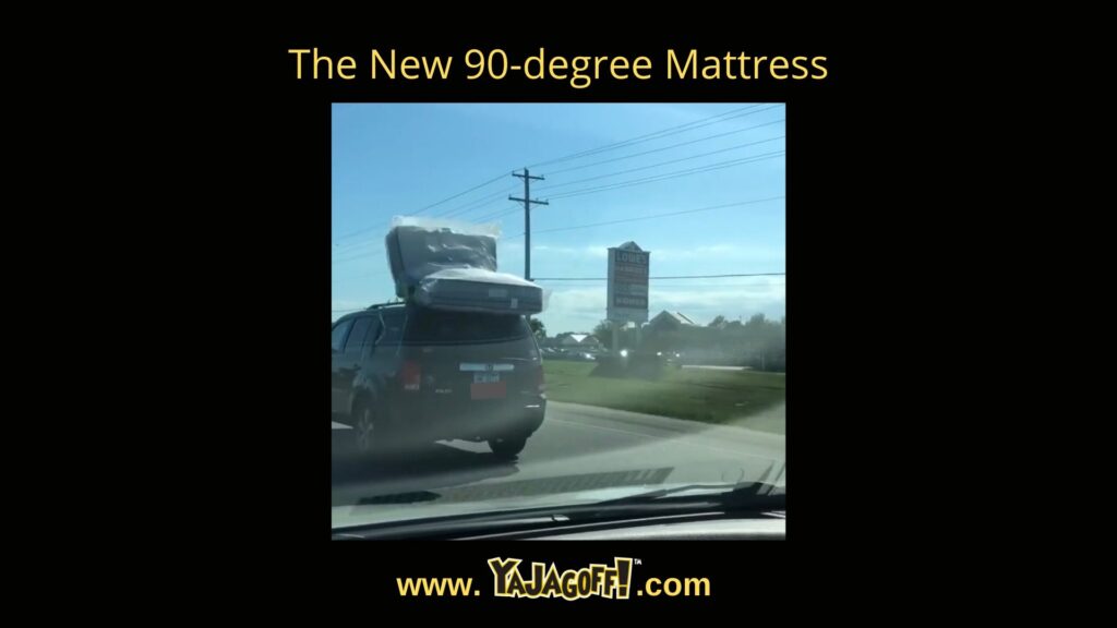 YaJagoff Podcast Mattress on Truck