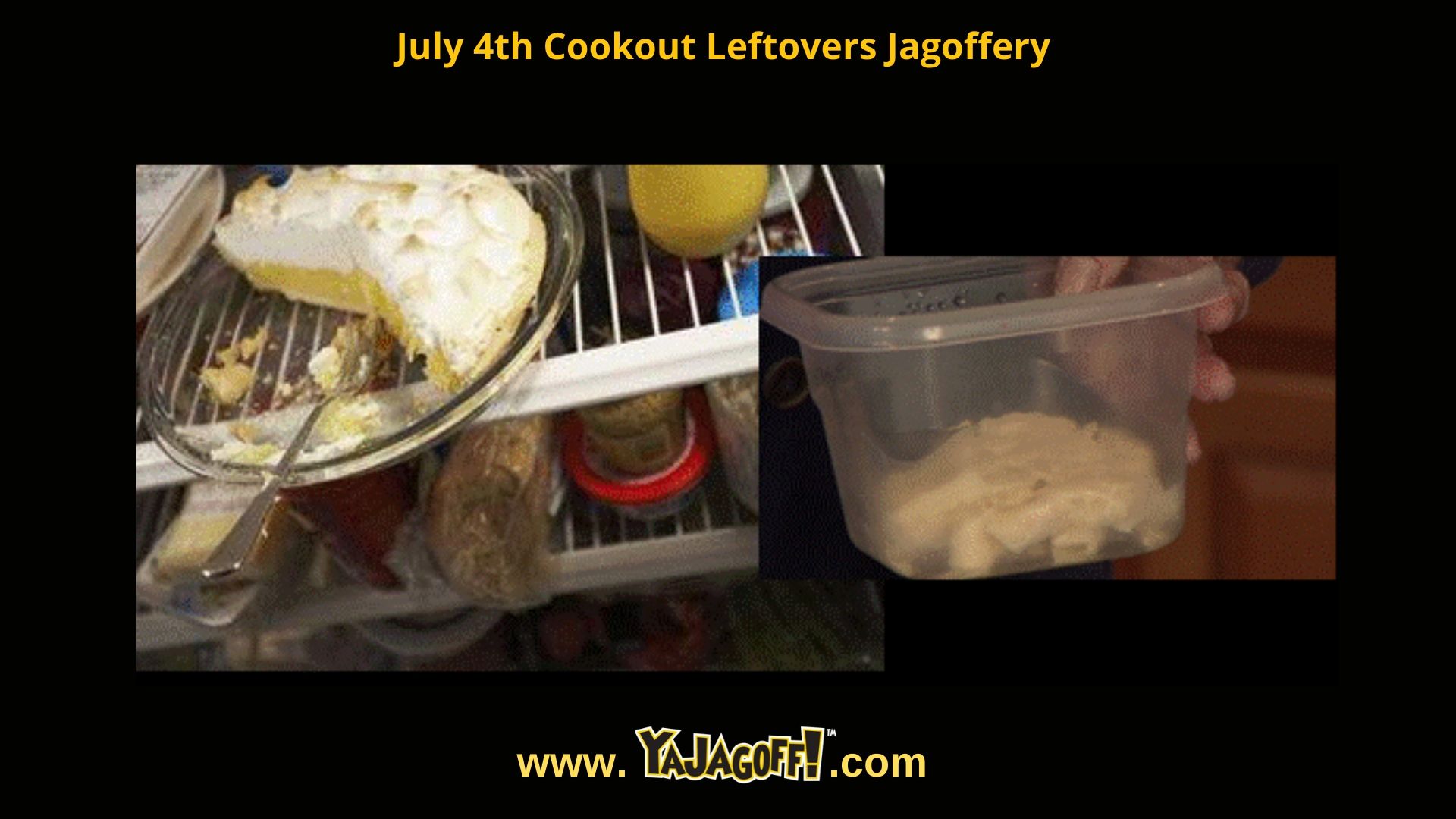 yajagoff.com and leftovers