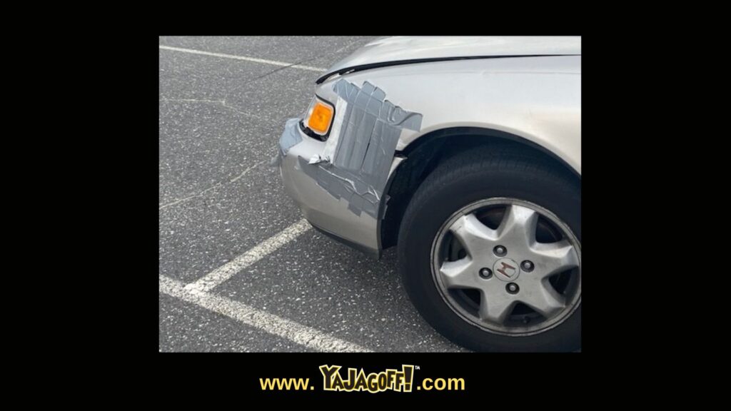 YaJagoff Blog and Podcast Car with Duct Tape