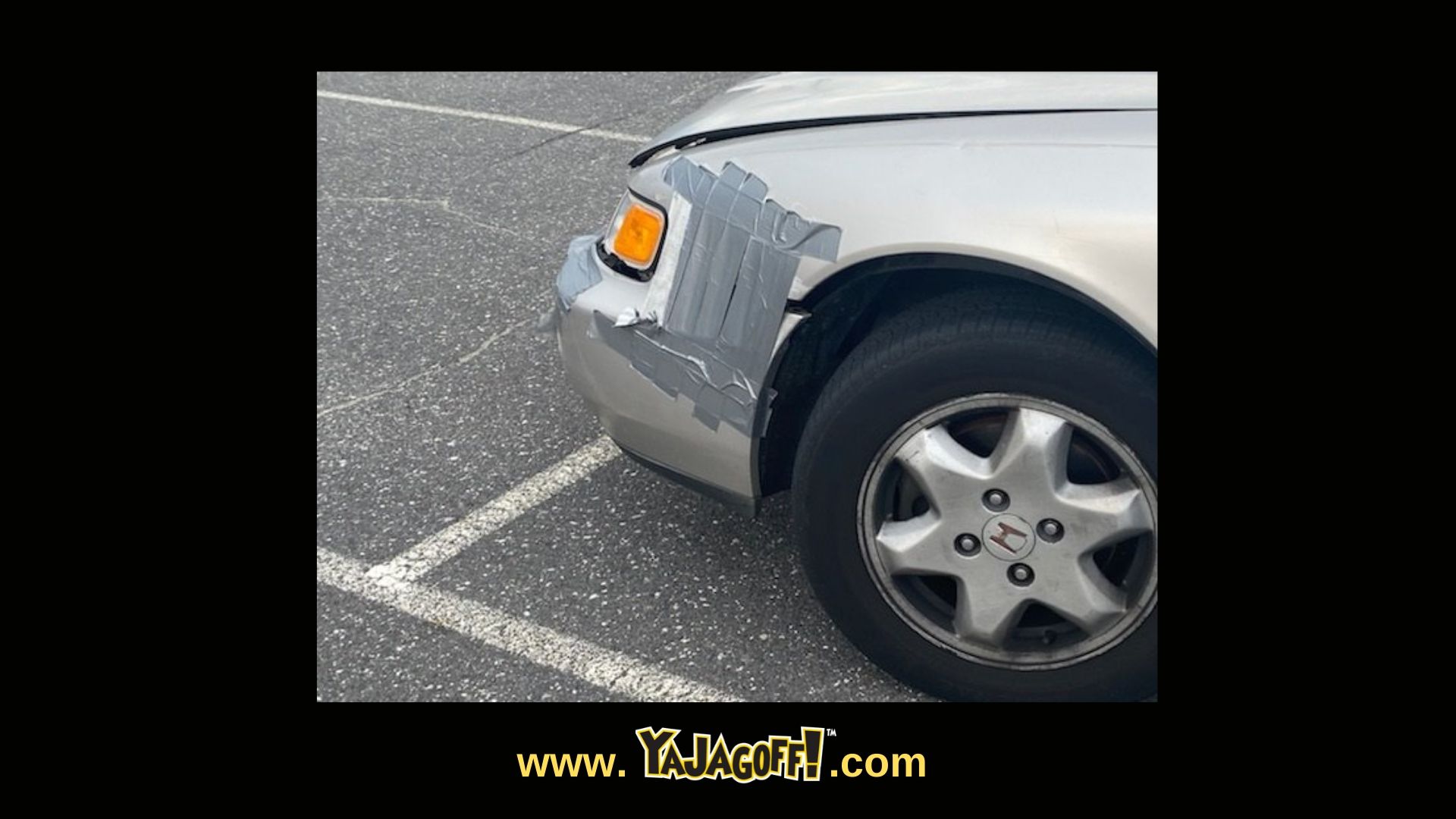 YaJagoff Blog and Podcast Car with Duct Tape