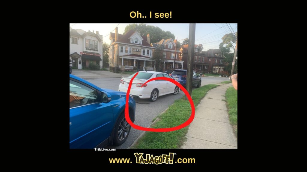 A Jagoff Parking Job
