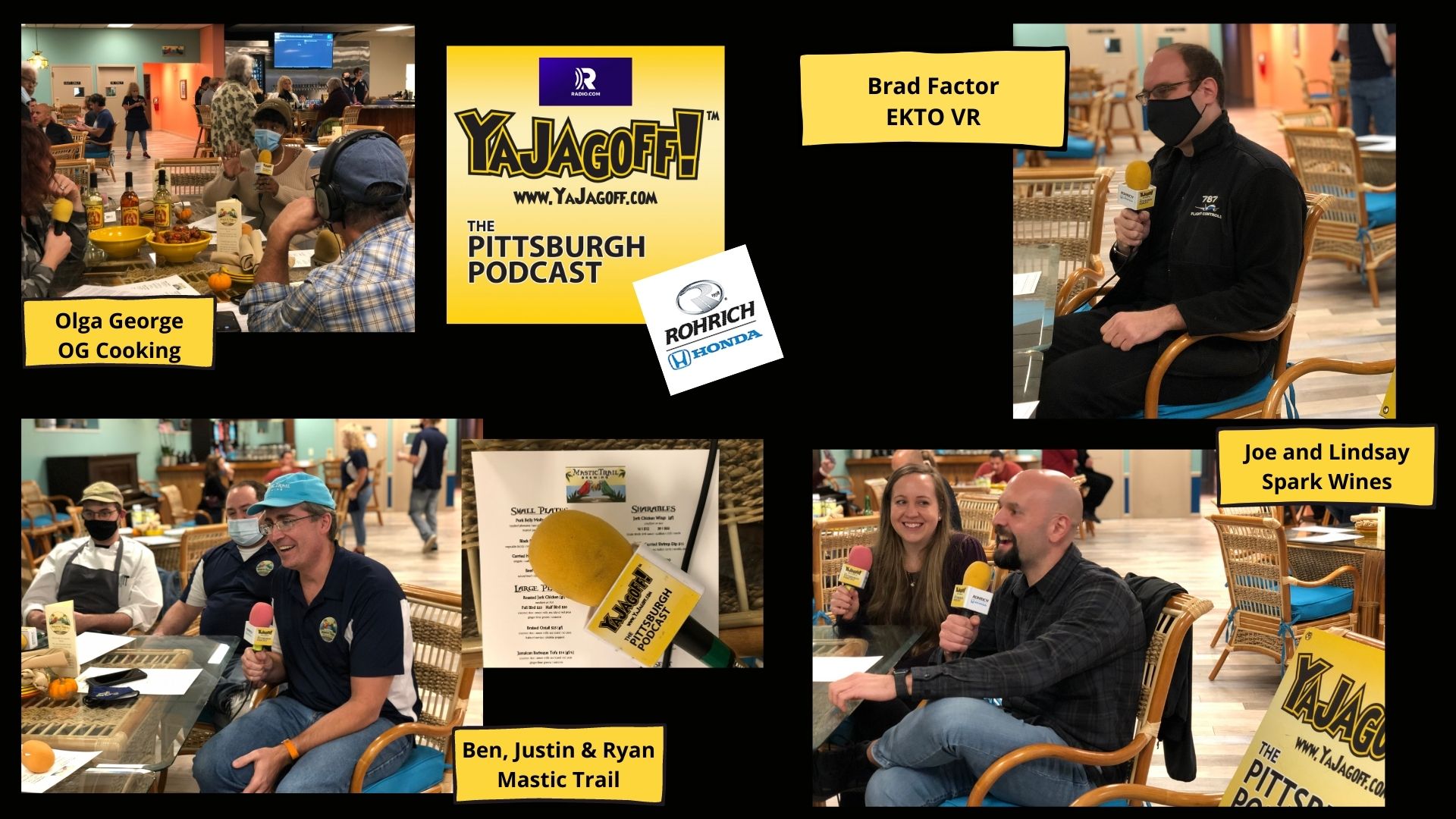 YaJAgoff Podcast Collage