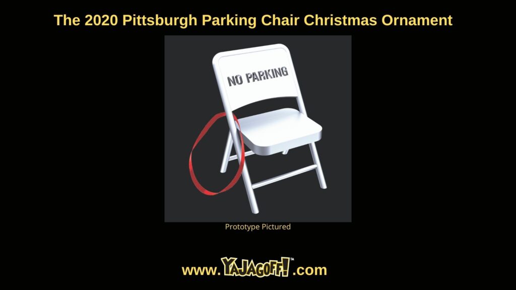 Pittsburgh Parking Chair Ornament 2020