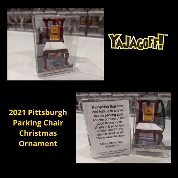 2021 YaJagoff Pittsburgh Parking Chair Onrament