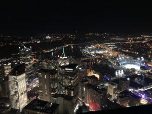 Pittsburgh skyline at night