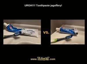 rolled vs not rolled toothepaste