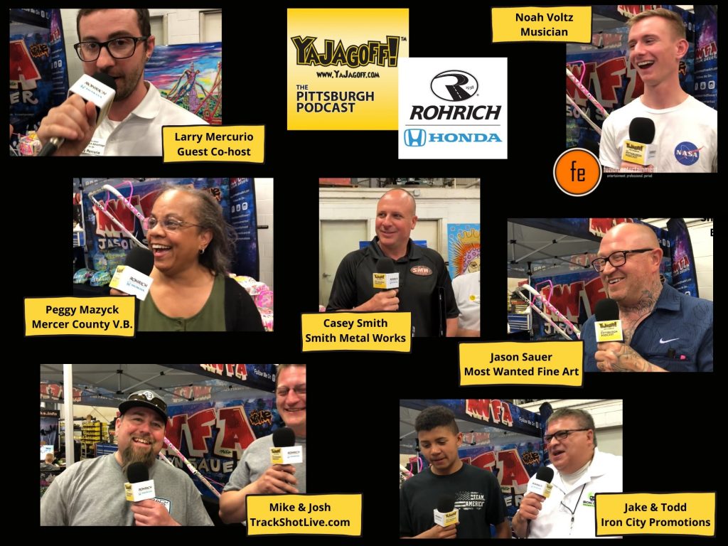 Pittsburgh Podcast Collage of Guests