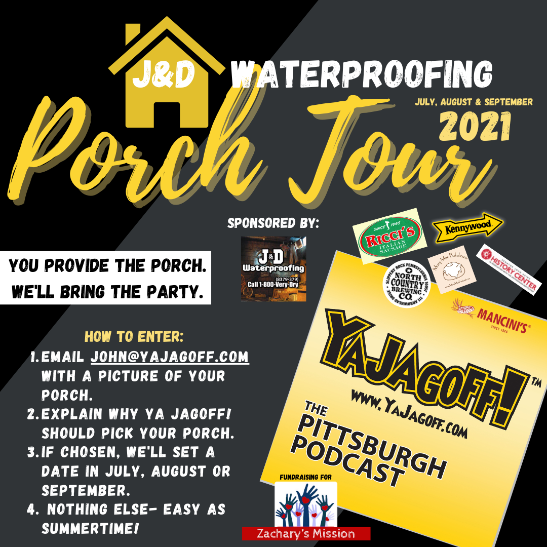 YaJagoff Podcast Porch Tour