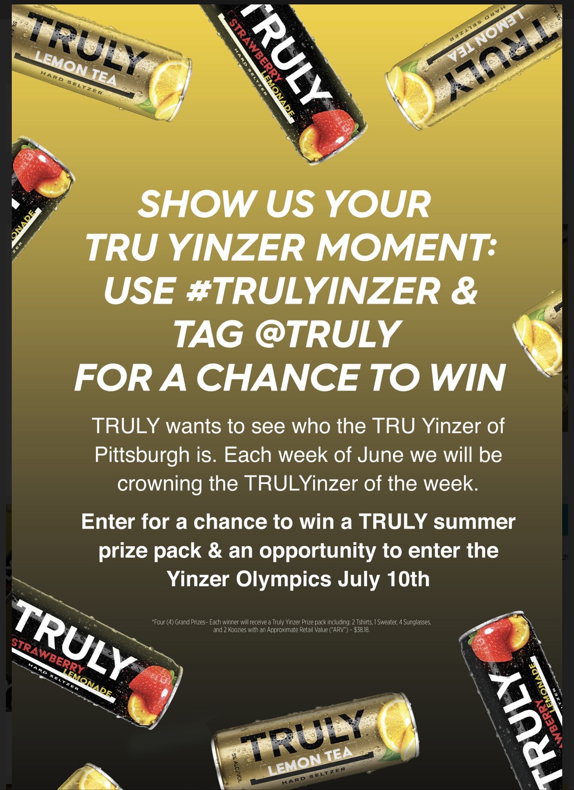 #TrulyYinzer Contest