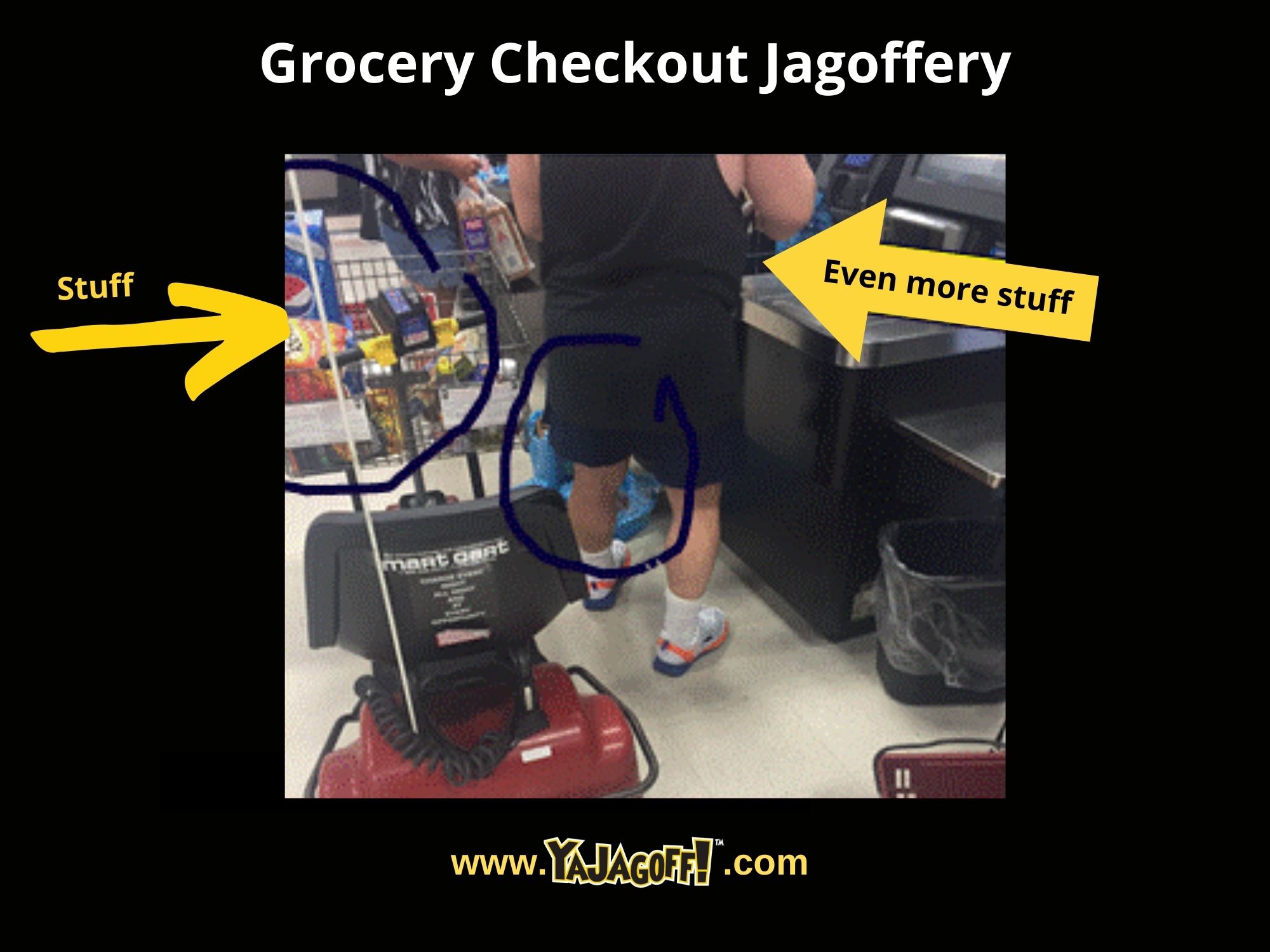 YaJagoff Podcast Grocery shopping