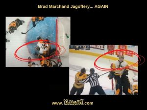 Brad Marchand Punches Tristan Jari