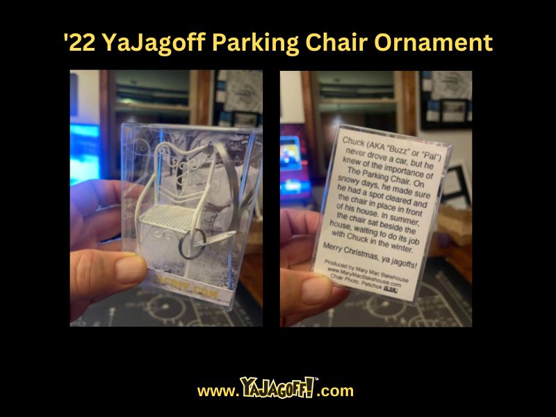 Parking Chair Christmas Ornament