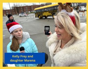 Kelly Frey YaJagoff Holiday Parade