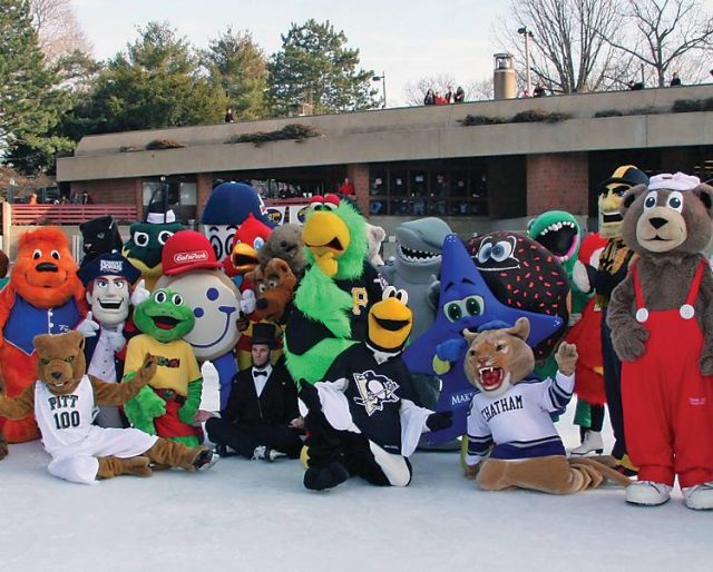 Skate with Pittsburgh’s Favorite Mascots at Schenley Park’s FunFilled