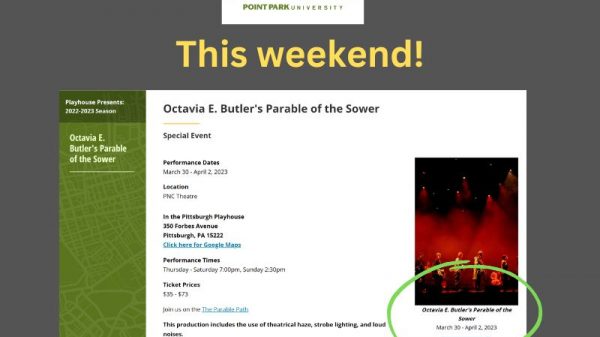 Octavia E. Butler's Parable of the Sower