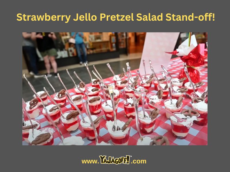 Strawberry Jello Pretzel Salad YaJagoff Pittsburgh