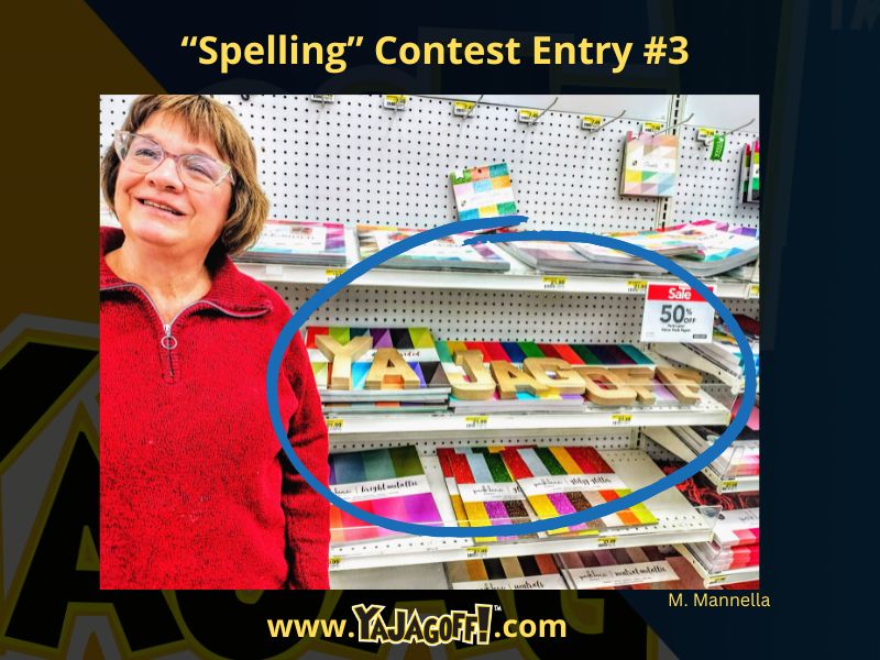 YaJagoff Spelling contest