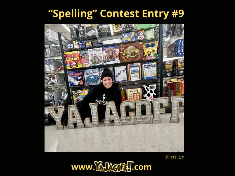 YaJagoff Blog spelling contest