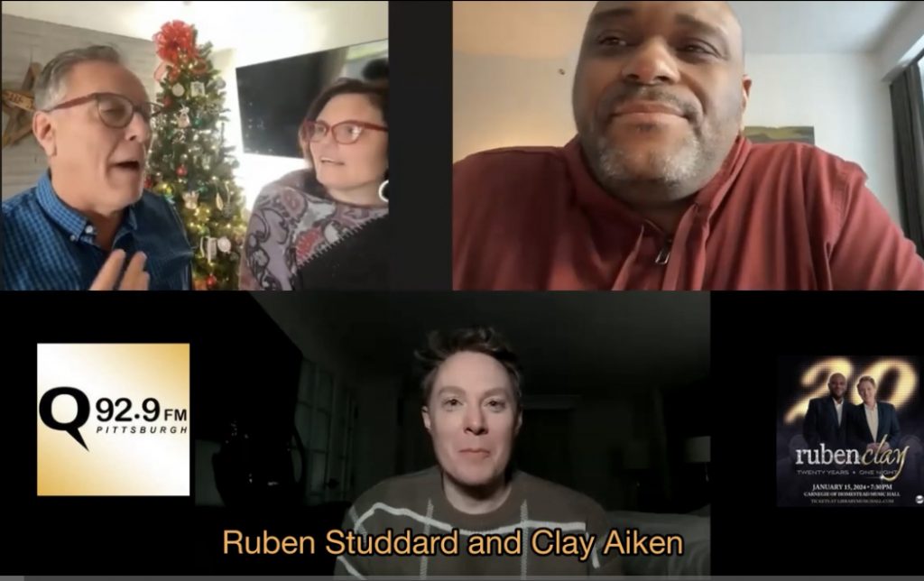 Clay Aiken and Ruben Studdard yajagoff podcast