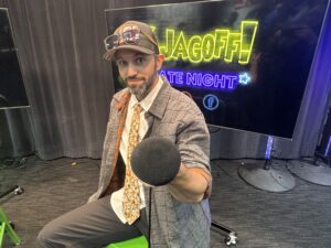 Music by Ryan Caldwell @TheItalianPierogi rocks the tie with Green Day inspired acoustic sound.