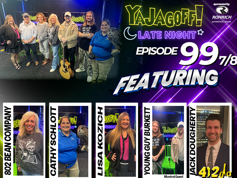 YaJagoff Late Night, Pittsburgh Podcast
