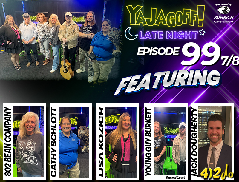 YaJagoff Late Night, Pittsburgh Podcast