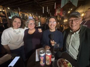 Guest Cohosts of the YaJAgoff Podcast Amy Kline and Dan Styslinger`