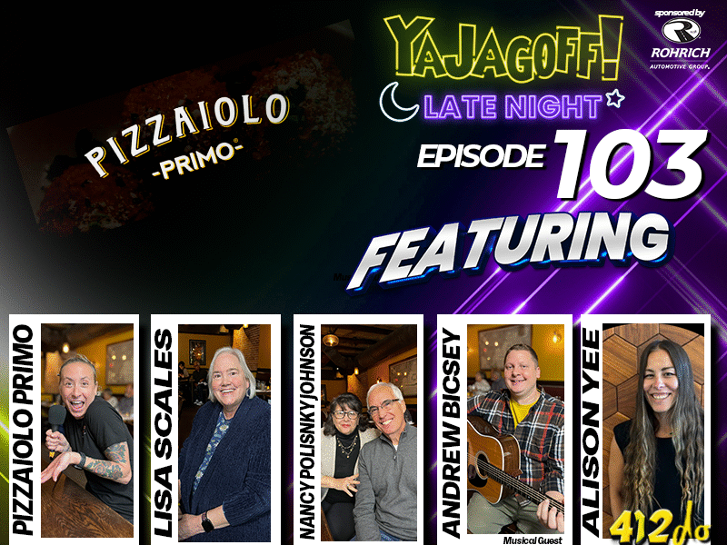 yajagoff late night The Pittsburgh Podcast