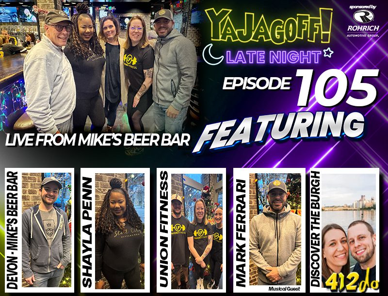 YaJagoff Late Night Pittsburgh Podcast