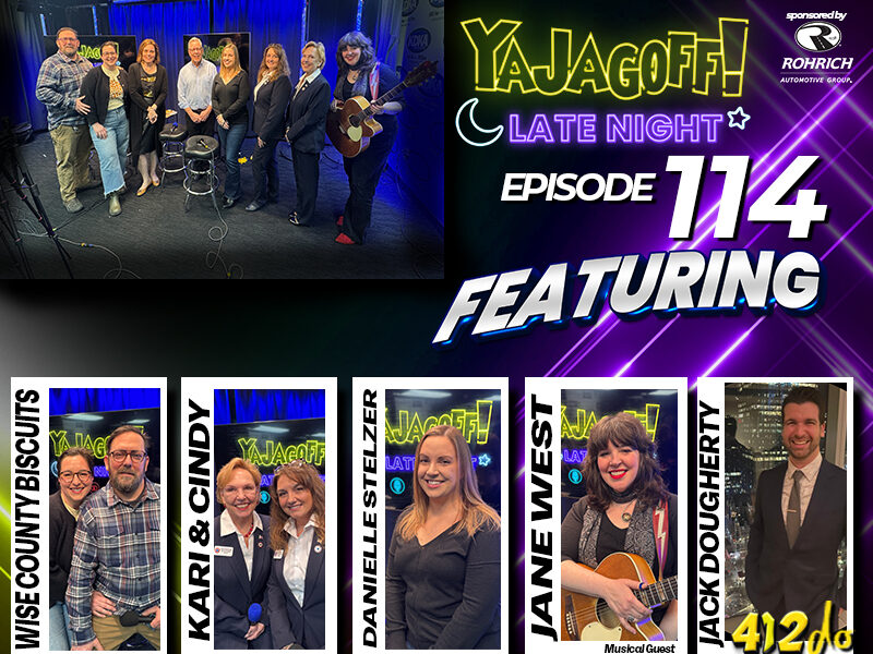 YaJagoff Late Night, Pittsburgh Podcast