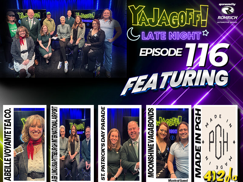 YaJagoff Late Night, AerLingus, Direct Flights to Dublin from Pittsburgh