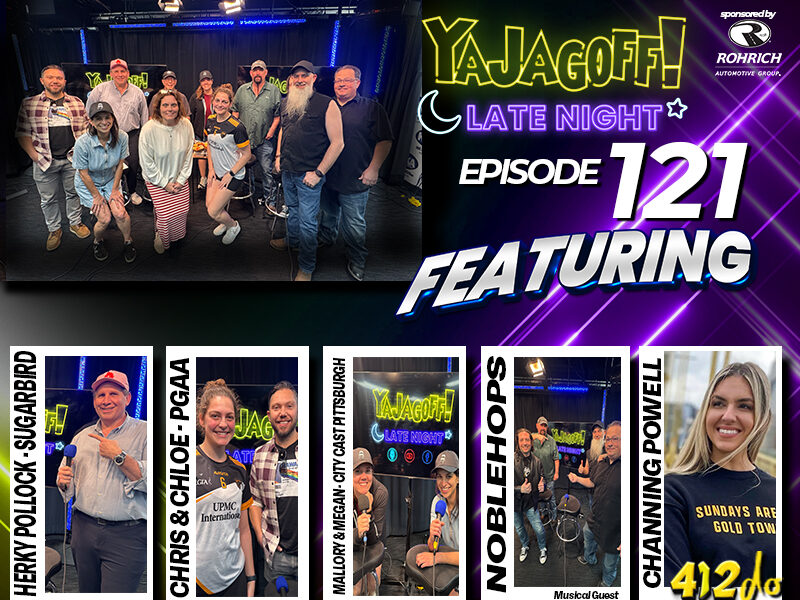 yajagoff podcast, Pittsburgh, Pittsburgh podcasters podcast
