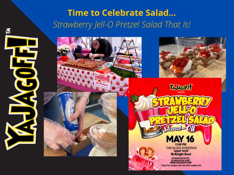 strawbery Jello Pretzel Salad