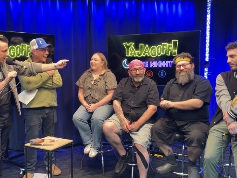 Game on the Go After we collect everyone's junk drawer items, Lee Terbosic stymies the gang with some close-up magic.