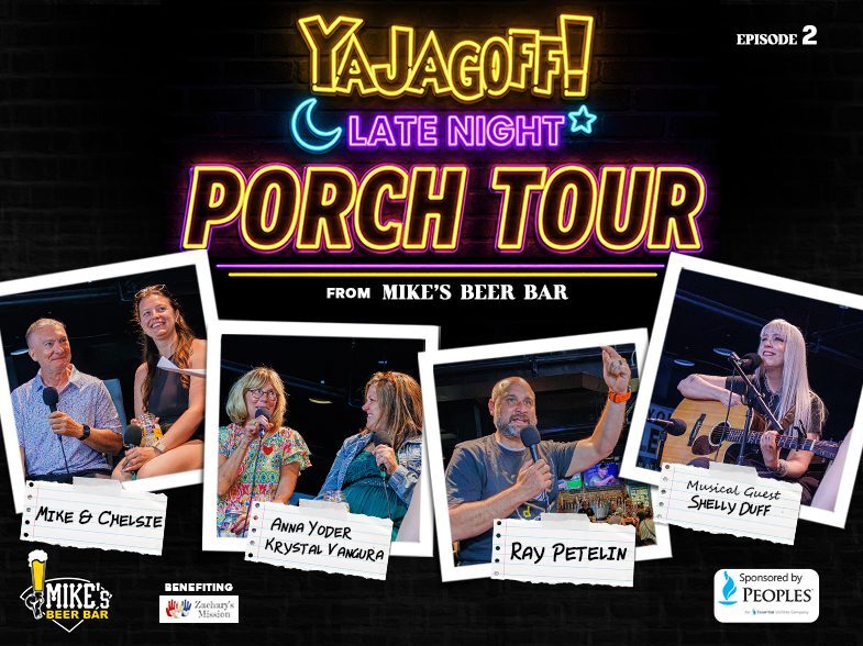 YaJagoff Podcast Zacharys Mission Porch Tour at Mikes Beer Bar